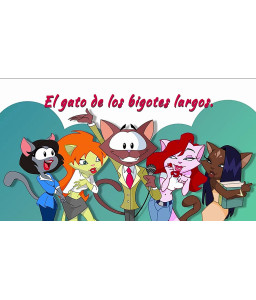 El gato de los bigotes largos (audiolibro)